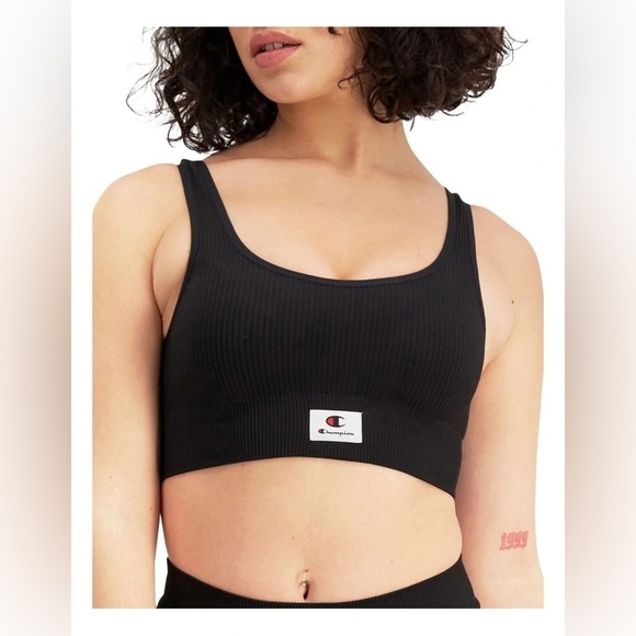 CHAMPION SEAMLESS HIGH RISE BIKINI & TOP - GRAY SIZE SMALL (NEW WITH TAGS) - Picture 5 of 12